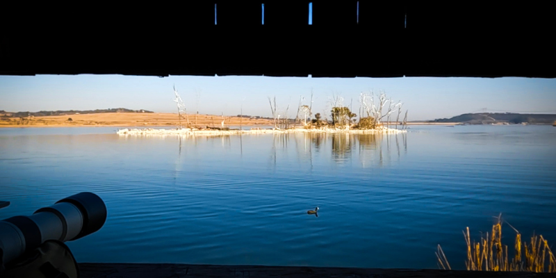 Bird Hide at the Rietvlei Nature Reserve