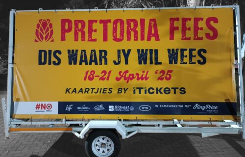 Pretoria Festival Sign