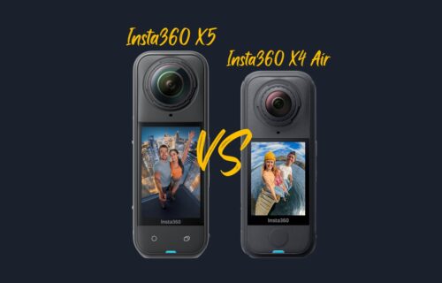 Insta360 X5 vs. X4 Air Cameras