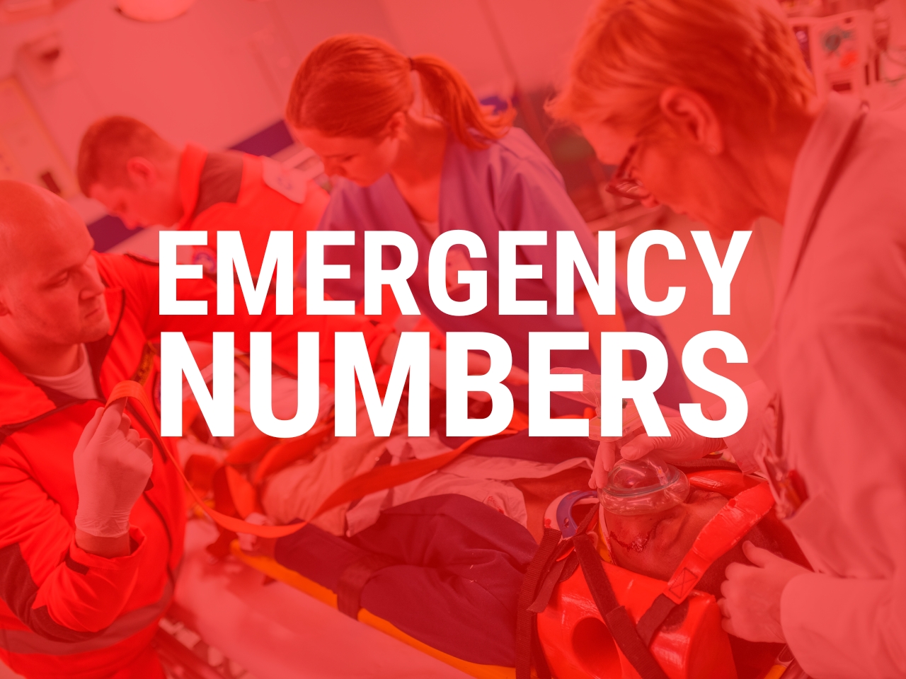Pretoria Emergency Contact Numbers