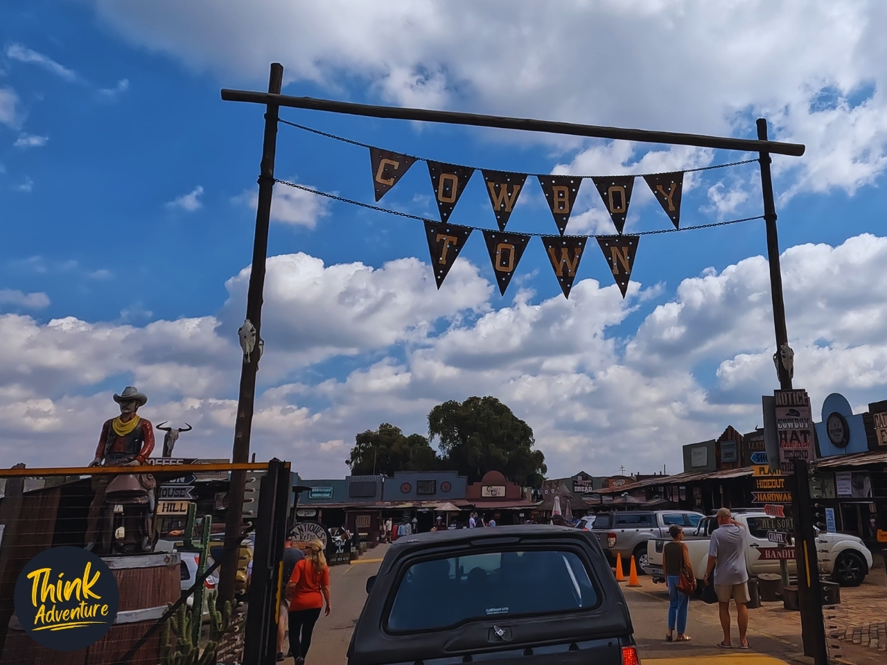 Cowboy Town Entrance