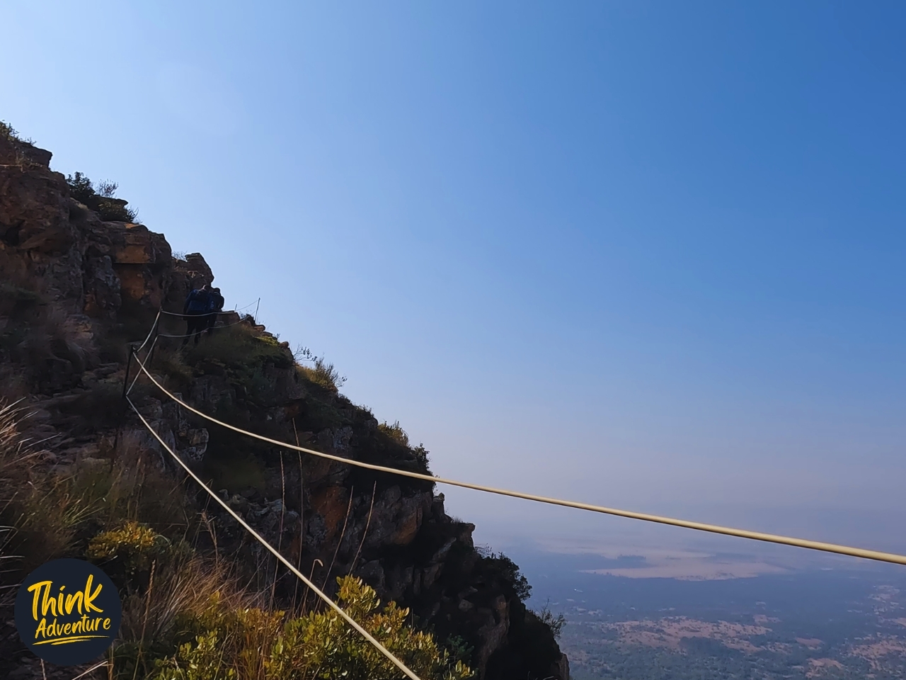 Cable Railing along the Shelter Rock Hiking Trail
