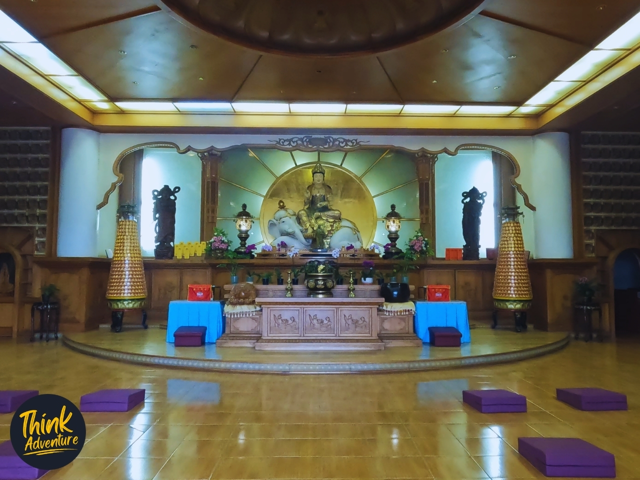 Pu Hsien Shrine at the Nan Hua Temple Bronkhorstspruit