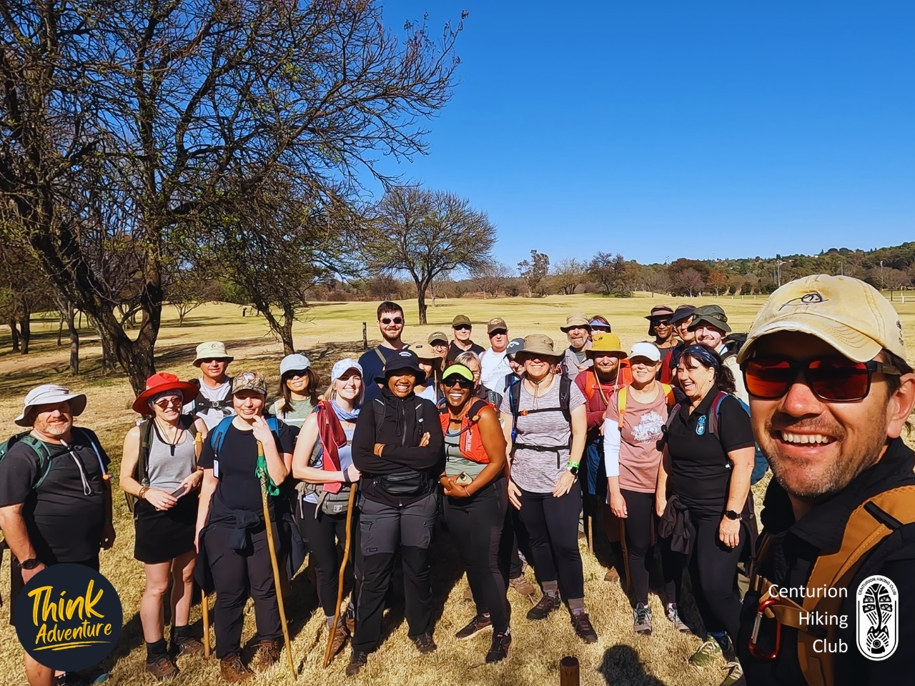 A Group of Hikers on the Green at the Rosewood | Kimiad Trails