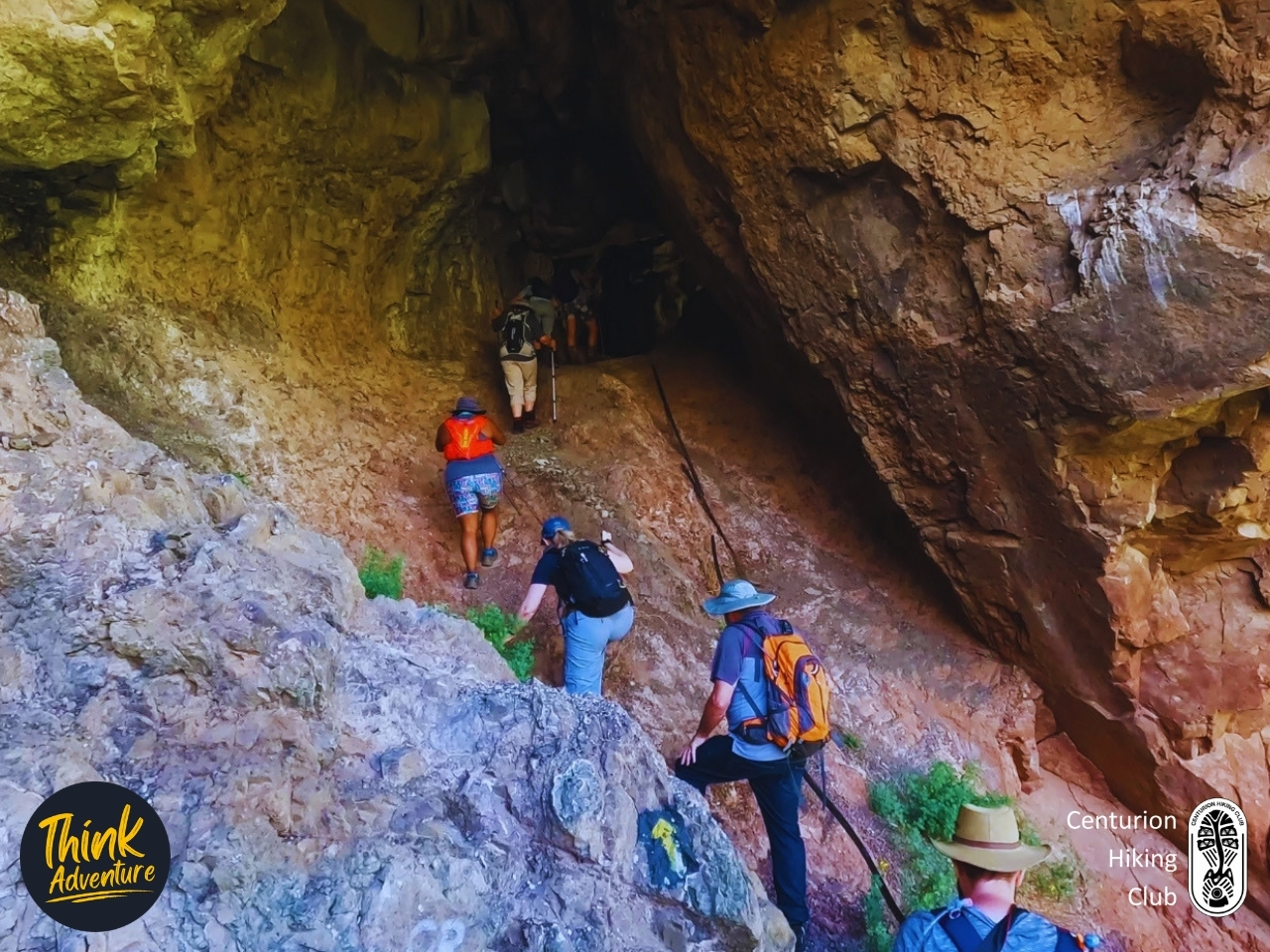 Cave Hike on St. Fort Farm on the Clarens Hiking Trails